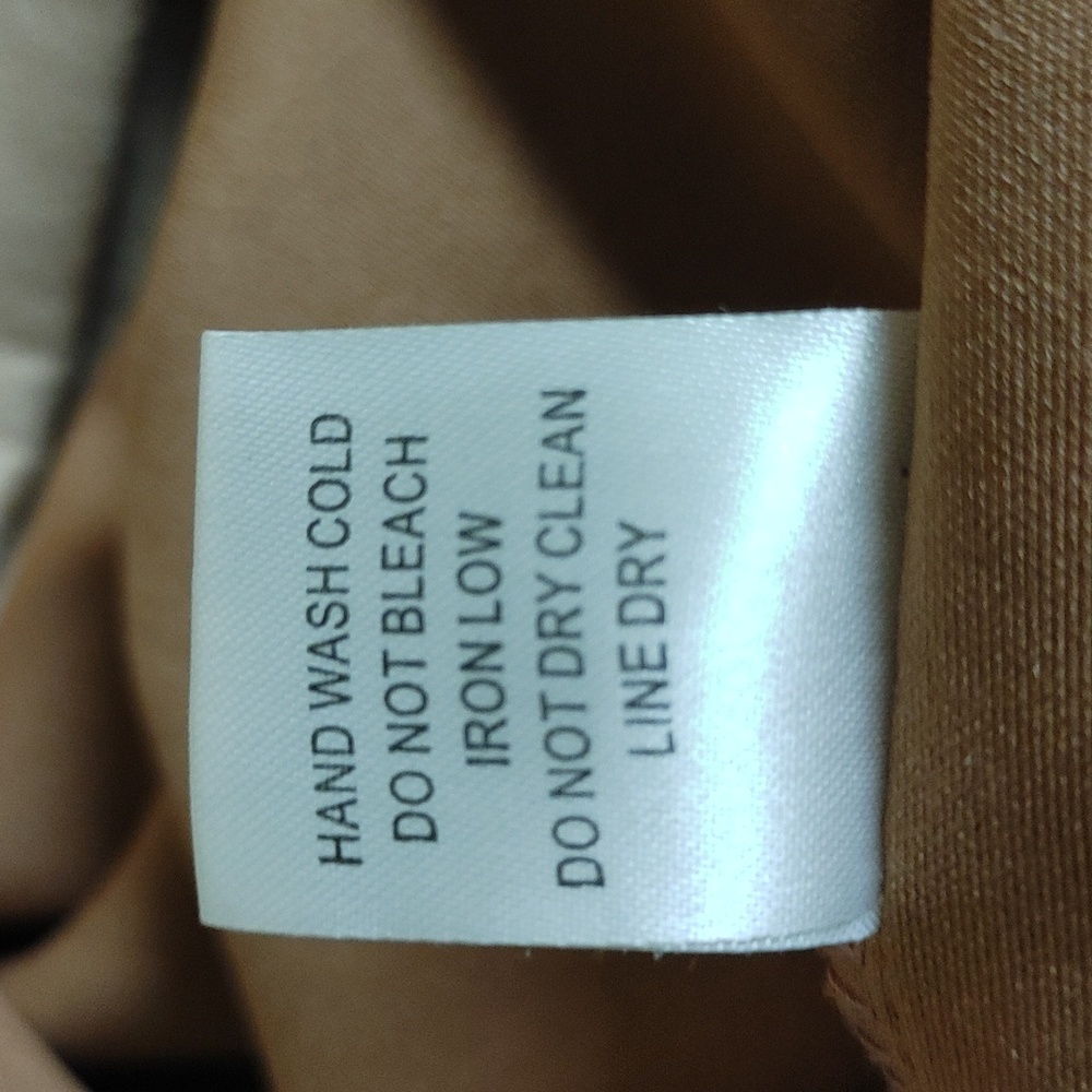 Alice Blue Faux Suede Beige Coat size Large - Picture 9 of 9